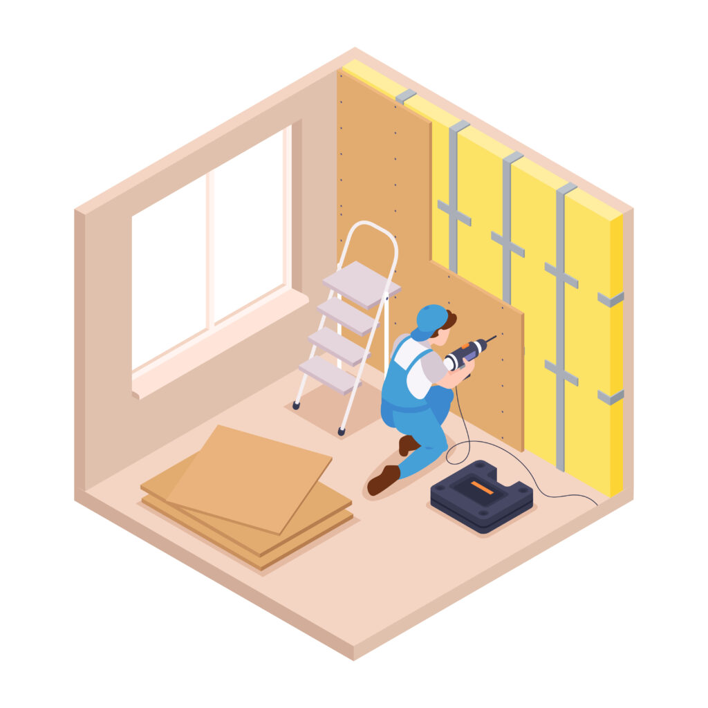 finishing wall works composition